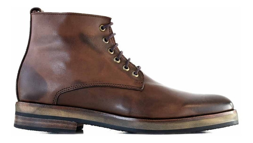 Borcego Cuero Hombre Zapatos Botas Briganti Suela Hcbo00973