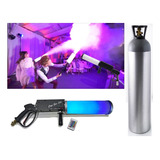 Alquiler Pistola Co2 Led Humo Bajo Sparkular Lanza Papel Jet