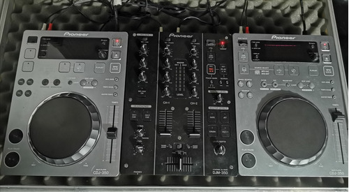 Pioneer Cdj 350 + Djm 350  + Rack Anvil 