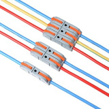 Set 35 Conectores De Cable Rapido Tipo Wago 1-1 Entrada