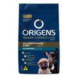 Ração Origens Bulldog Francês E Pug Filhote 1kg