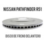 Disco Freno Delantero Nissan Pathfinder R51  Nissan Pathfinder