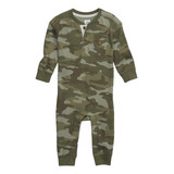 Baby Gap Camuflaje Mameluco Pijama Termica Una Pieza 6-12 M
