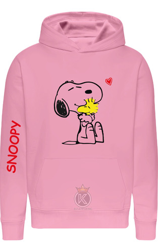 Poleron Estampado Snoopy - Peanuts - Estampaking