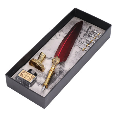 Juego De Bolígrafos Feather Fluent, Cómodo Para Escribir, Vi