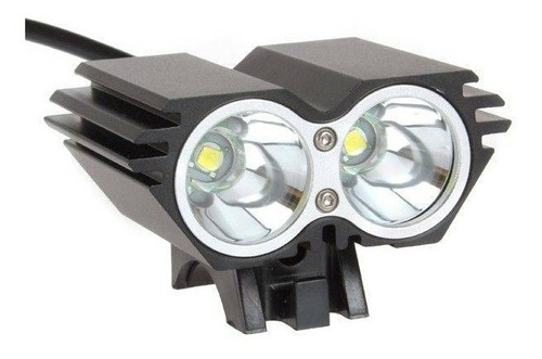 Lampara Bicicleta Recargable 5000 Lumenes 2x Cree T6 Vs Agua