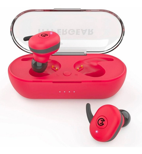Audífonos Inalámbricos Bluetooth True Hypergear Active Color Rojo