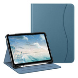 Fintie Funda P/ iPad De 10 Gen De 10,9 Con S Pen Azul Oceano