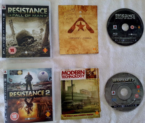 Playstation 3 Resistance Fall Of Man + Resistance 2