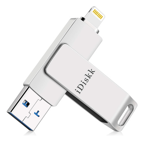 Unidad Flash Idiskk, Compatible Con iPhone, 256gb, Usb