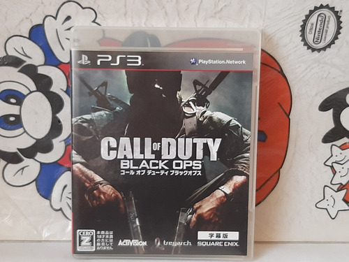 Call Of Duty Black Ops De Ps3 Japones,original,funciona.