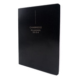 Planner 2024 Tilibra Grampeado Executivo Cambridge Preto