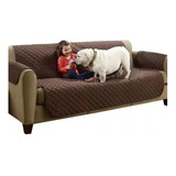 Fundas,cubre Sofa Sillon 3 Plazas Para Mascotas Reversible