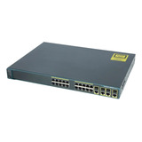 Switch Gigabit Cisco 2960g 24p 10/100/1000 + 4 Sfp