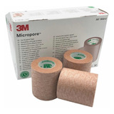 Cinta Micropore 3m De 2 X 10 Yardas Caja De 6 Unidades