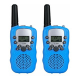 Set 2 Radios Walkie Talkie Para Niños Con Alcance De 6 Km