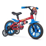 Bicicleta Aro 12 Spider Man Homem Aranha Infantil Nathor