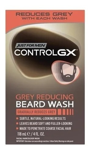 Just For Men Control Gx Beard Wash Lavado De Barba 118ml