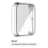 Carcasa De Tpu Para Xiaomi Mi Watch Lite Redmi - Silver