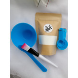 Mascarilla De Arcilla Blanca +kit De Aplicación 