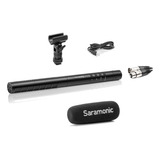 Microfone Shotgun Profissional Para Câmeras Saramonic Sr-tm1