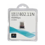 Tarjeta Nano Adaptador Receptor Adaptador Usb Wifi 300mbps 