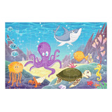 Puzzle Jumbo Infantil 48 Piezas Mundo Bajo El Mar