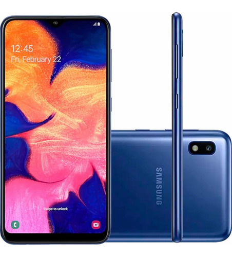 Samsung Galaxy A10 32gb Azul Mais Vendido- Lena&almeidastore