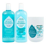 Han Shampoo + Acondicionador + Mascara Acido Hialuronico 500