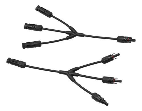 Conector 12awg, Cable Impermeable, Adaptador Solar Macho Par