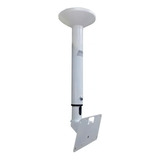 Suporte Tv De Teto Gira 360 19 32 40 42 48 50 56 Polegadas Cor Branco