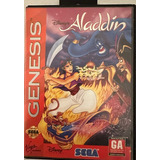 Aladdin Original Sega Genesis C/caixa, Mega Drive