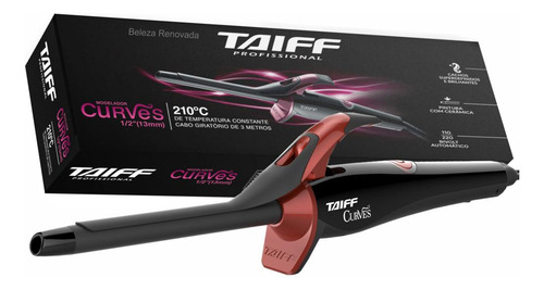 Modelador De Cachos Taiff Curves 13mm Babyliss Fino Original