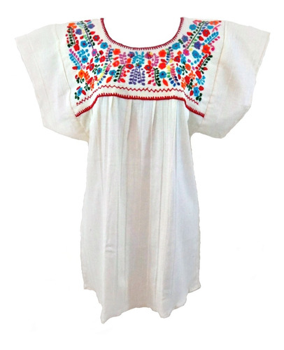 Mexican Blouse Campesina Floral