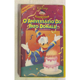 Fita Vhs O Aniversário Do Pato Donald