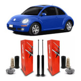 2 Amortecedor + Coxim Coifa Traseiro New Beetle 2006 A 2010