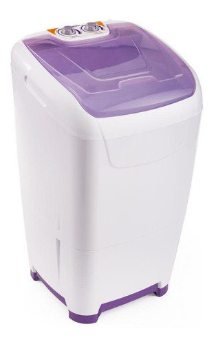 Lavarropas Semiautomático Columbia Lsc 10001 Blanco Violeta