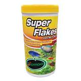 Alimento En Hojuelas Super Flakes Para Peces Tropicales 110g