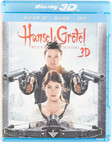 Hansel Y Gretel Cazadores De Brujas Blu Ray 3d