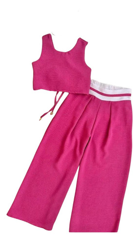 Conjunto Infantil Cropped Calça Duna Menina Modablogueirinha