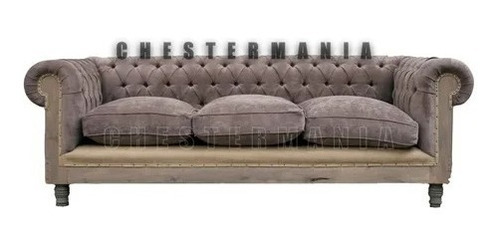 Sofa Chester Sillon Chesterfield Deconstructed Pana O Lino