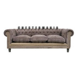 Sofa Chester Sillon Chesterfield Deconstructed Pana O Lino