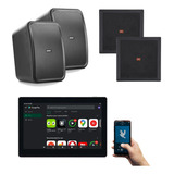 Kit Jbl  / Frahm Externo Android Som Ambiente Bluetooth 4 Ch