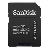 Sandisk Microsd Para Adaptador De Tarjeta De Memoria Sd (ada