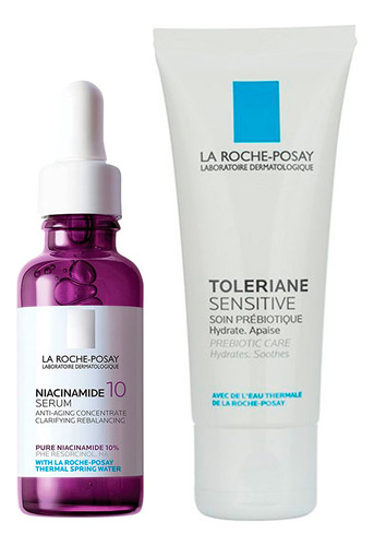 Set La Roche Posay Serum Niacinamide 10+ Toleriane Sensitive