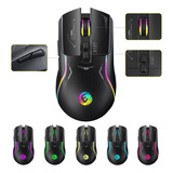 Mouse Gamer Ergonomico Luces Rgb Mause Alambrico Cable Usb