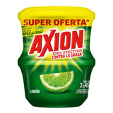 Lavaplatos Axión En Crema Limón 45 - Unidad a $6448