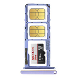 Bandeja Porta Sim Card Chip Compatible Moto G7 Power Dual