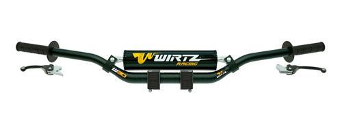 Manubrio Wirtz®  W3d 28mm Manijas Rebatibles Honda Tornado Xr 150l