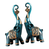 2 Estatuas De Elefante Modernas, Decoración De Animales